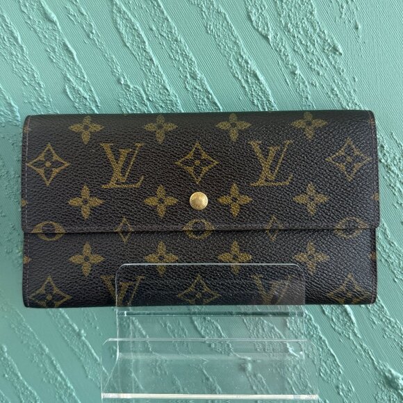 Louis Vuitton Monogram Brown Long Wallet - Picture 1 of 7